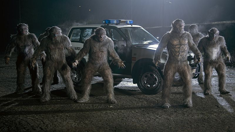 Un grupo de hombres lobo de Arga