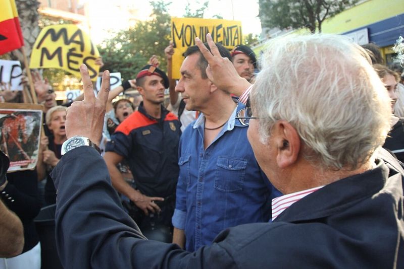 AMBIENTE ANTE LA ÚLTIMA CORRIDA TAURINA EN BARCELONA