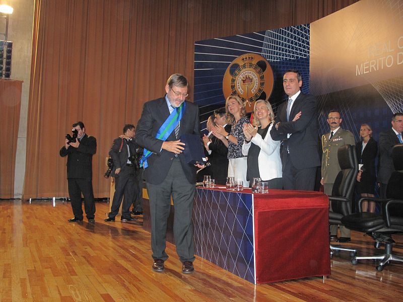 El exsecretario de Estado para el Deporte, Jaime Lissavetzky, ha recibido la Gran Cruz de la Real Orden del  Mérito Deportivo en la ceremonia de entrega de las Reales Ordenes al  Mérito Deportivo.