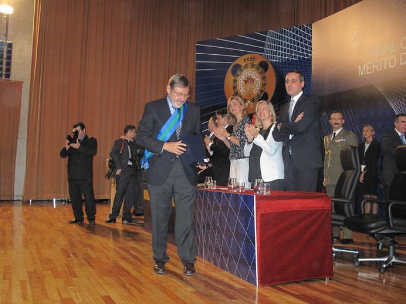 El exsecretario de Estado para el Deporte, Jaime Lissavetzky, ha recibido la Gran Cruz de la Real Orden del  Mérito Deportivo en la ceremonia de entrega de las Reales Ordenes al  Mérito Deportivo.