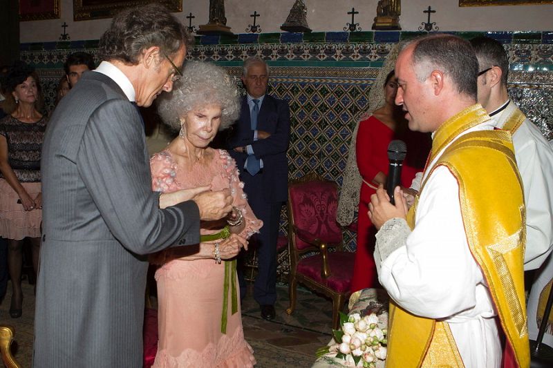 Boda de Cayetana de Alba y Alfonso Díez