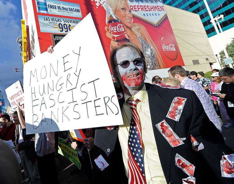 Wall Street Protests Spread To Las Vegas