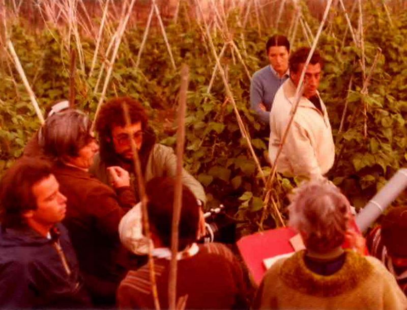 Verano azul: En las inmediaciones de 'La Dorada' preparando los primeros planos del barco