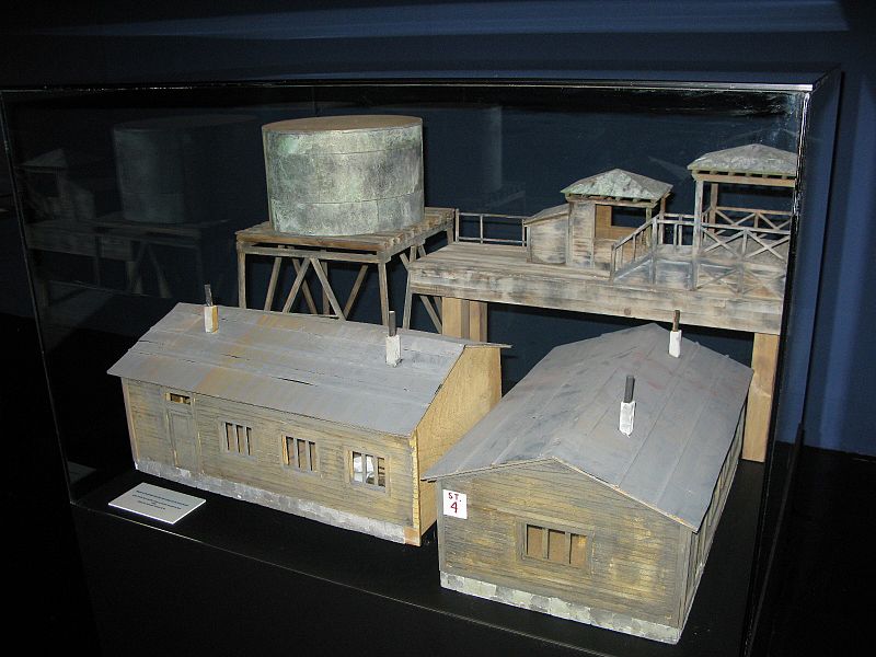 Maqueta del campo de concentración de 'La niña de tus ojos'