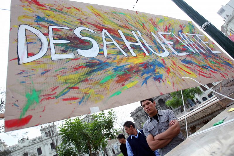 MANIFESTACIÓN DE "INDIGNADOS" EN LIMA