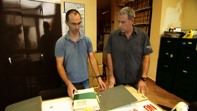 Toni Muñoz en la sede del Gob