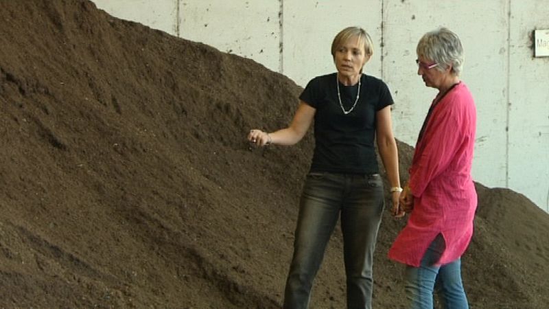 El compostaje mejora cuando los residuos llegan en bolsas biodegradables