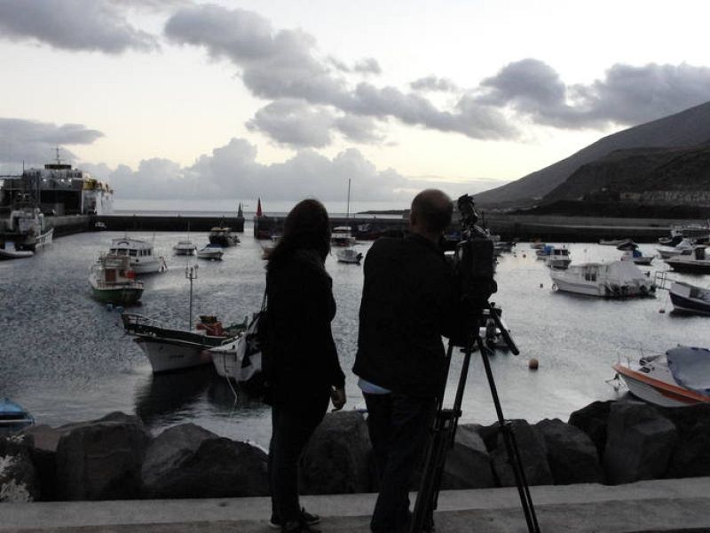  Los barcos de La Restinga ha sido trasladados al puerto de La Estaca