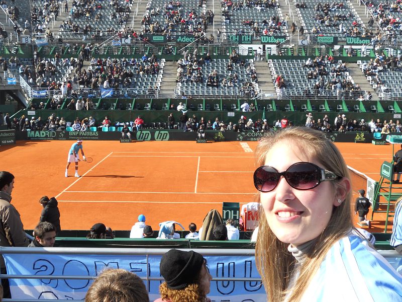 Julio, muchísimo frío. Todos al Parque Roca, a ver la vuelta de 'Delpo'. Ganamos, lucimos, ¡genial!