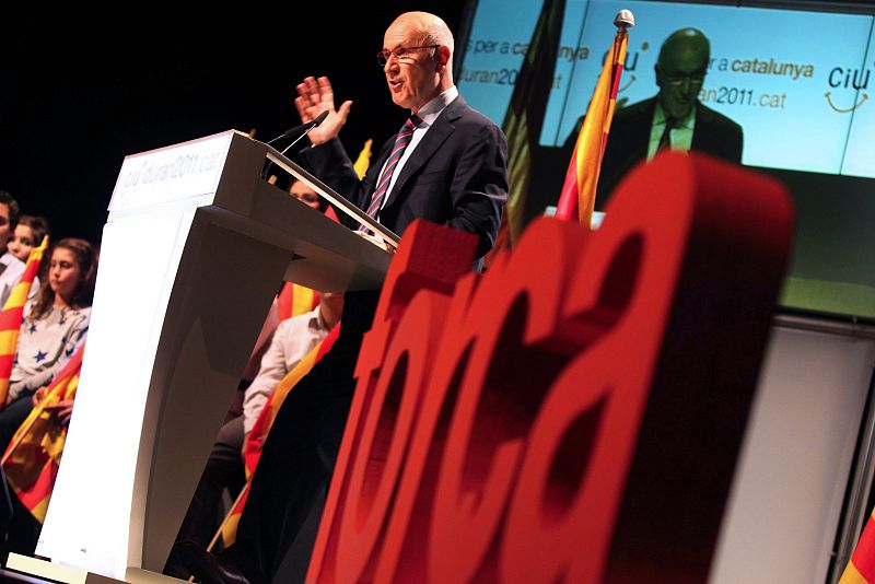 MITIN DE DURAN LLEIDA EN BADALONA