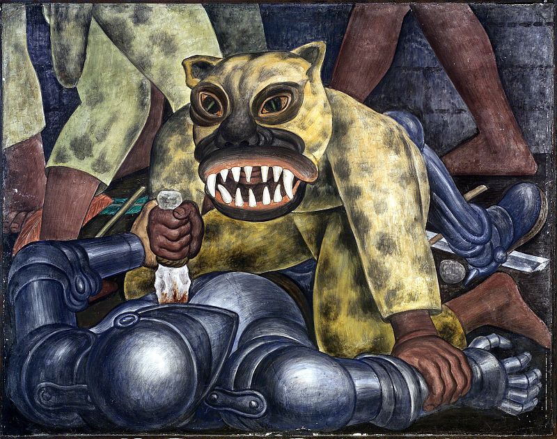 CINCO PROVOCADORES MURALES PORTÁTILES DEL MEXICANO DIEGO RIVERA EN EL MOMA