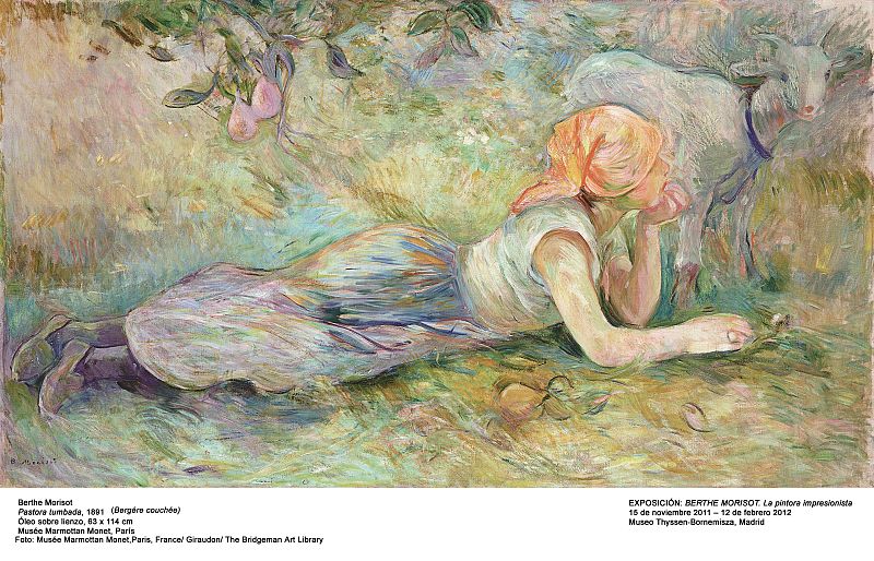 'Pastora tumbada' (1891). Museo Marmottan París