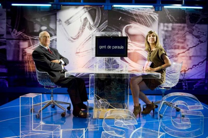 L'empresari Ricard Fisas, al plató del programa 'Gent de paraula' 