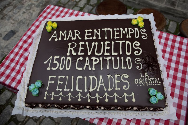 La tarta de los 1.500 capítulos
