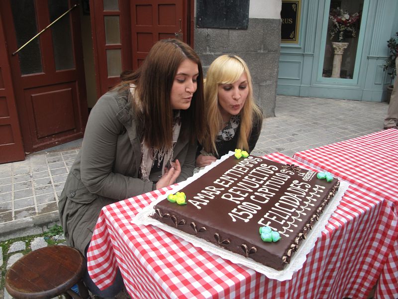 Las fans celebran el capítulo 1.500 de 'Amar'