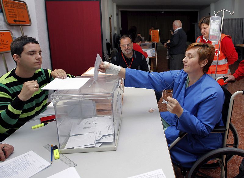 Trasladan a una mujer hospitalizada para votar