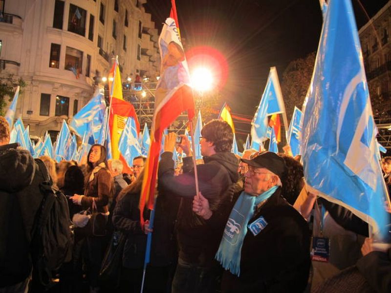 En Génova se ha vivido un ambiente festivo esta noche. 