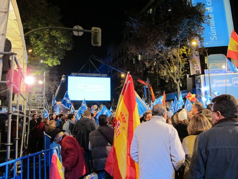  Rajoy ha logrado el mayor resultado de la historia del PP. 