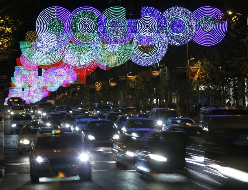 El alumbrado de la calle Serrano de Madrid, diseñado por la arquitecta Teresa Sapey