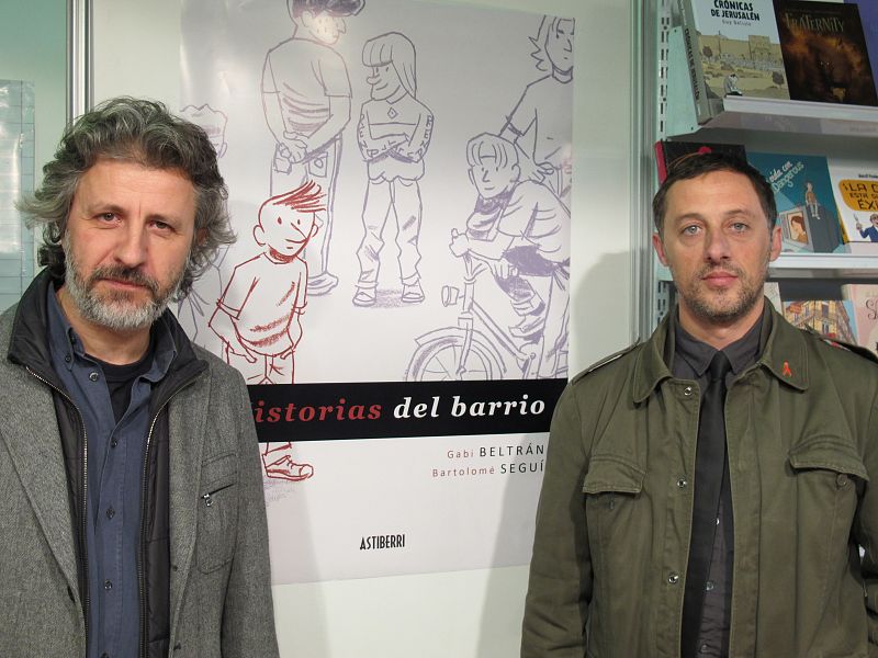 El Premio Nacional de cómic Bartolomé Seguí y Gabi Beltrán ('Historias del barrio')