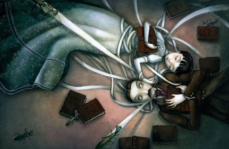 Ilustración de Benjamin Lacombe para el cuento 'Morella', de Poe