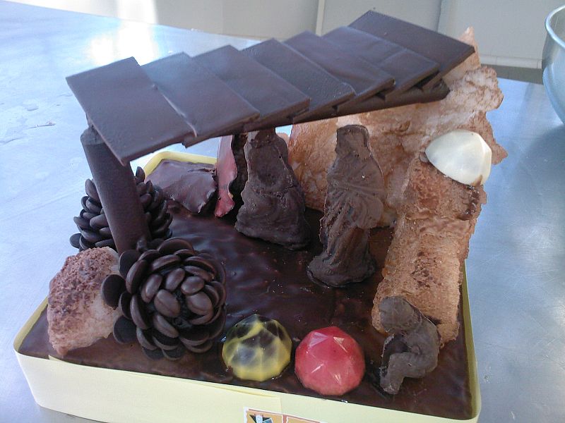 La mañana de La 1 -  Belén de chocolate, de Aída Carlos