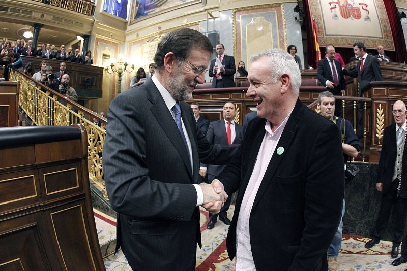 FELICITACIONES A RAJOY TRAS SER INVESTIDO PRESIDENTE DEL GOBIERNO