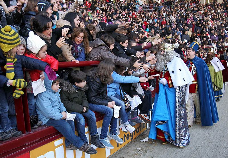 Los  Reyes Magos en Logroño