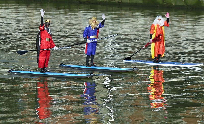 Los Reyes Magos llegan a Bilbao