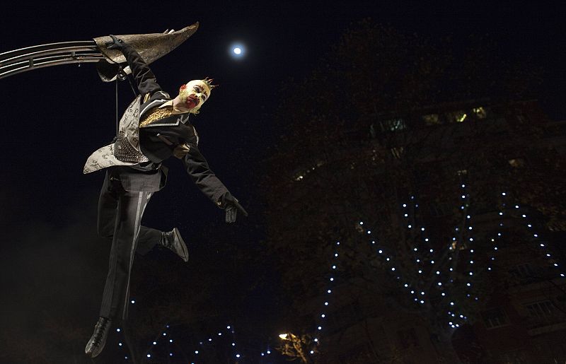 En Madrid la cabalgata ha contado hasta con acróbatas