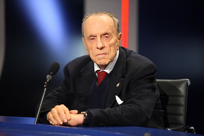 Manuel Fraga en el programa 59 segundos en 2009