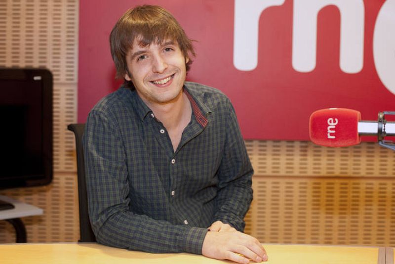 Santiago Echevarría, redactor del informativo matinal.