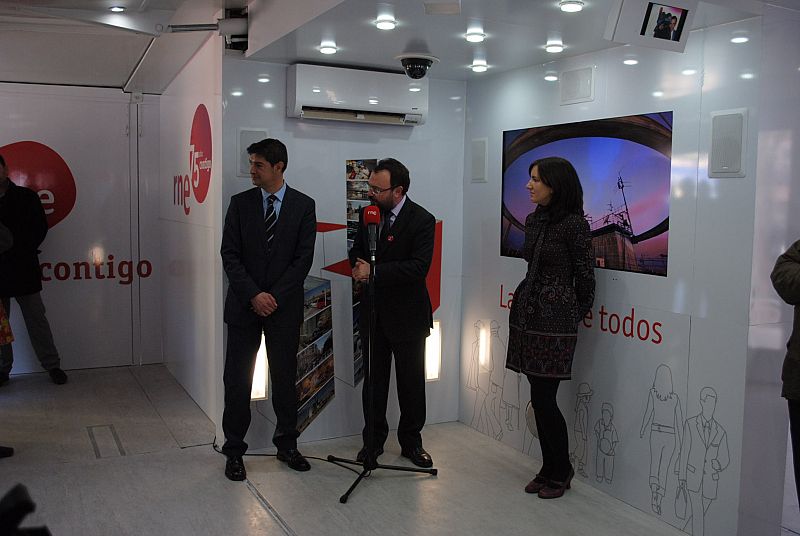 Inauguración del "museo itinerante" en Cuenca