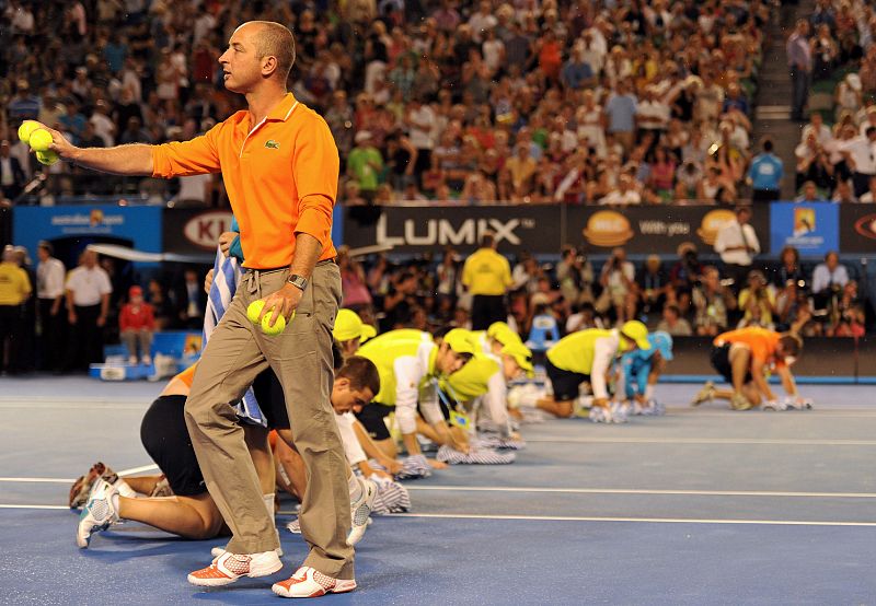 La lluvia interrumpió la final durante diez minutos
