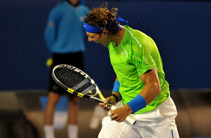 Rafa Nadal aguantó el tipo y reaccionó en el cuarto set