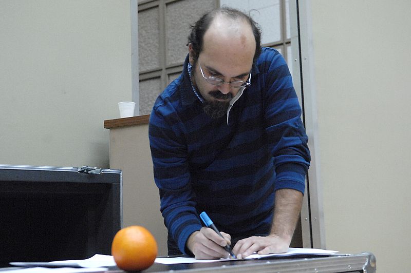 Juan Suárez, director de 'En la nube', es uno de los actores de 'La vida de Brian'