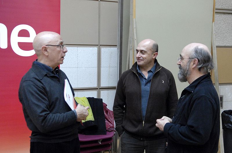 Pepe Viyuela (derecha) interpreta a Brian