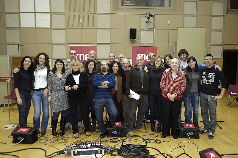 El equipo al completo de 'La vida de Brian'