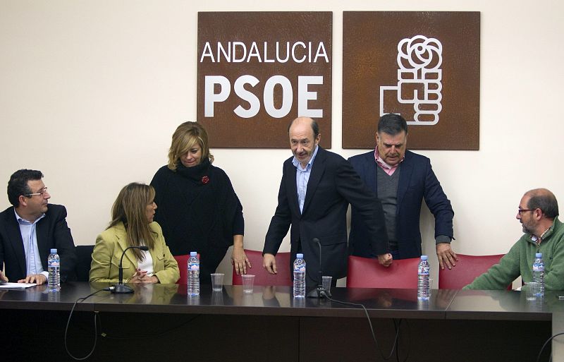 RUBALCABA: ANDALUCÍA ES UNA PRIORIDAD PARA EL PSOE Y MARCARÁ EL CONGRESO