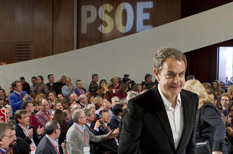 ZAPATERO, A SU LLEGADA AL 38 CONGRESO DEL PSOE