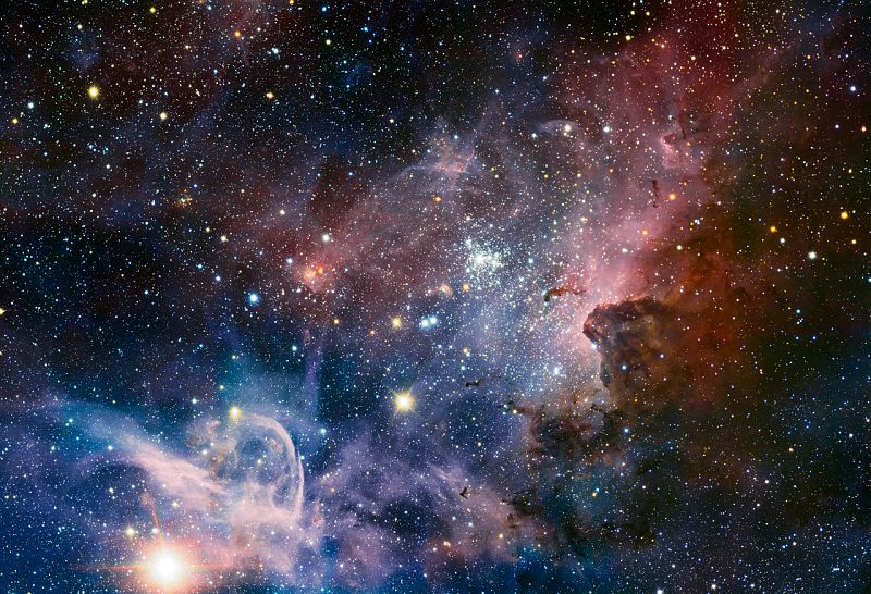 La imagen infrarroja más precisa de la Nebulosa Carina captada por el Telescopio de Largo Alcance del Observatorio Austral Europeo
