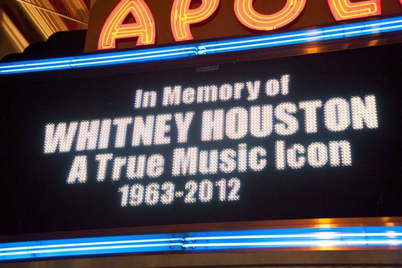 Remembering Whitney Houston In New York City