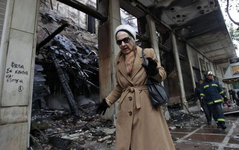 Decenas de edificios han sido incendiados o saqueados durante los disturbios. 