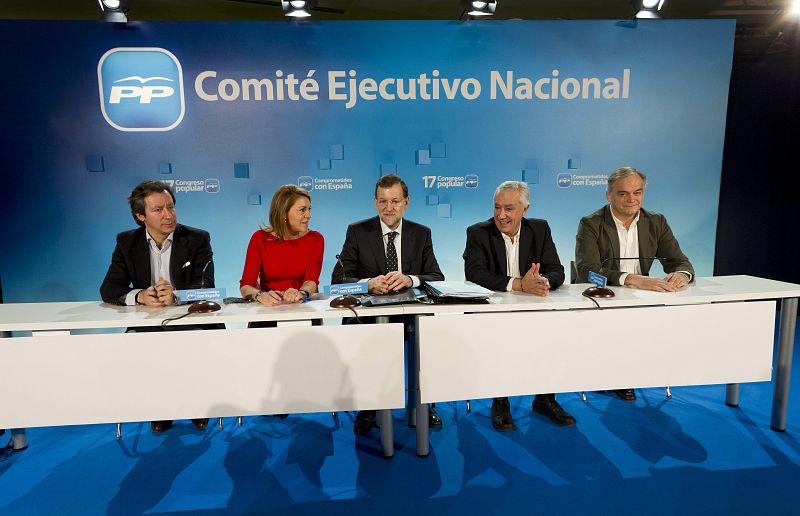 REUNIÓN DE LA NUEVA EJECUTIVA DEL PP