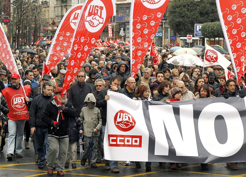 MANIFESTACION CONTRA LA REFORMA LABORAL EN SANTANDER