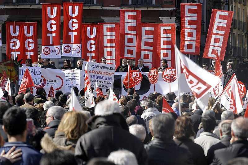 MANIFESTACIÓN CONTRA LA REFORMA LABORAL EN VALLADOLID