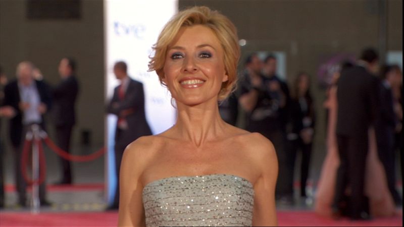 Cayetana Guillen Cuervo, con un diseño de Oscar de la Renta.