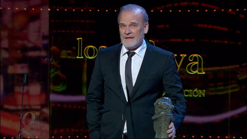 Lluís Homar ha ganado el Goya al mejor actor de reparto.