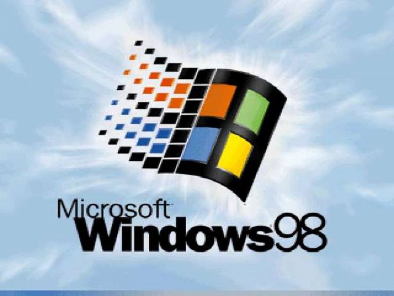 El logo de Windows 98 es casi idéntico a la versión 3.1 del sistema operativo, una de las banderas de la compañía