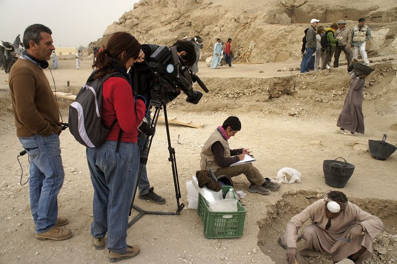 Informe Semanal ha querido volver este año a la necrópolis de Tebas para conocer los progresos del equipo de arqueólogos españoles dirigido por José Manuel Galán